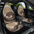 Indigenous Echidna Australia Car Seat Cover Australian Aboriginal Art Proud