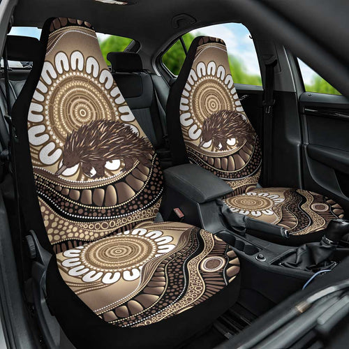 Indigenous Echidna Australia Car Seat Cover Australian Aboriginal Art Proud