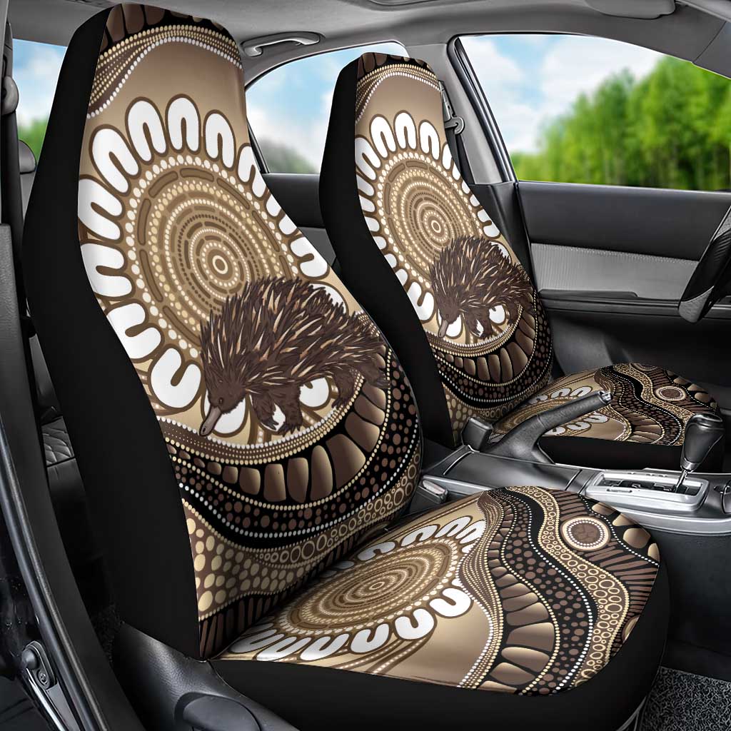 Indigenous Echidna Australia Car Seat Cover Australian Aboriginal Art Proud