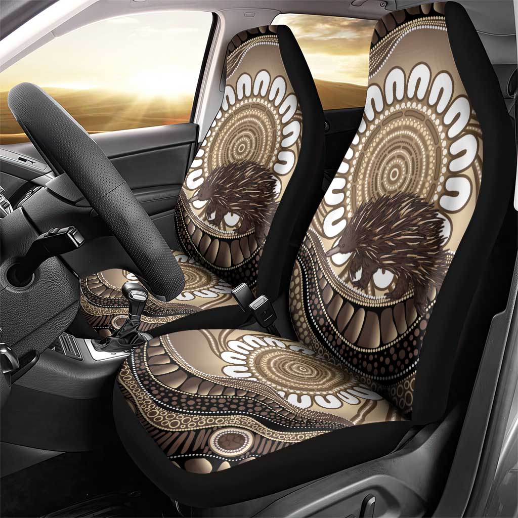 Indigenous Echidna Australia Car Seat Cover Australian Aboriginal Art Proud