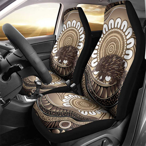 Indigenous Echidna Australia Car Seat Cover Australian Aboriginal Art Proud