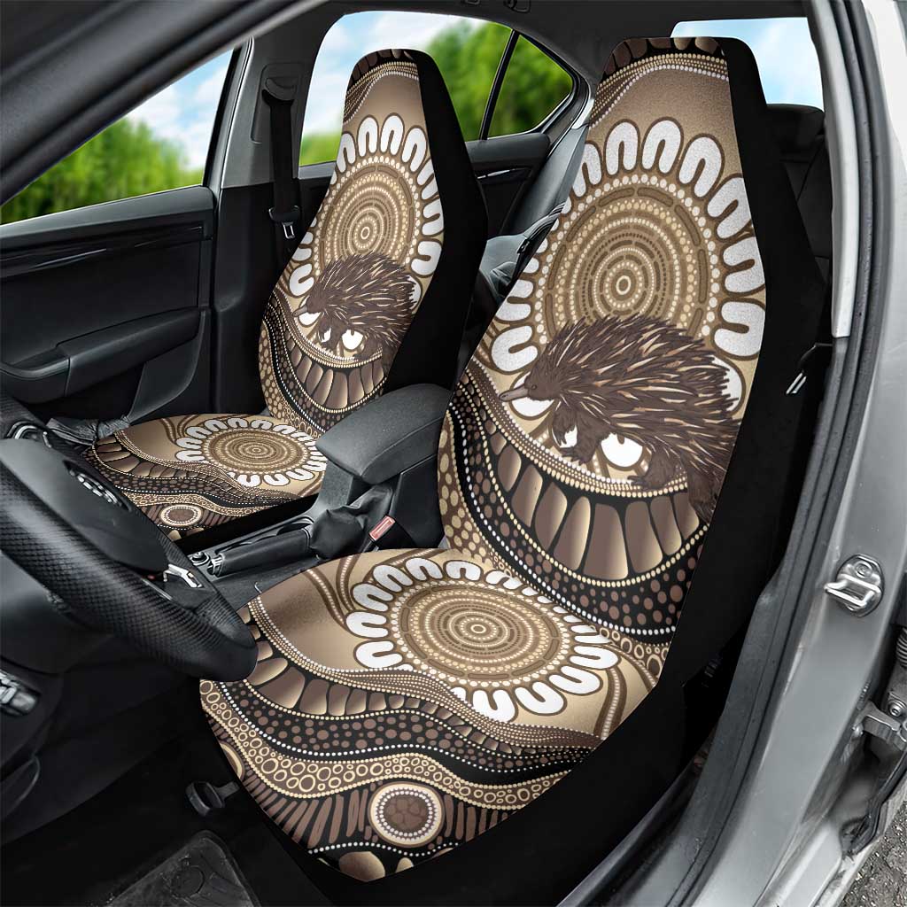 Indigenous Echidna Australia Car Seat Cover Australian Aboriginal Art Proud