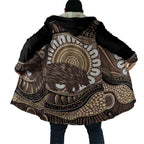 Indigenous Echidna Australia Cloak Australian Aboriginal Art Proud