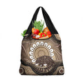 Indigenous Echidna Australia Grocery Bag Australian Aboriginal Art Proud
