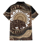 Indigenous Echidna Australia Hawaiian Shirt Australian Aboriginal Art Proud