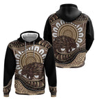 Indigenous Echidna Australia Hoodie Australian Aboriginal Art Proud