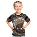 Indigenous Echidna Australia Kid T Shirt Australian Aboriginal Art Proud
