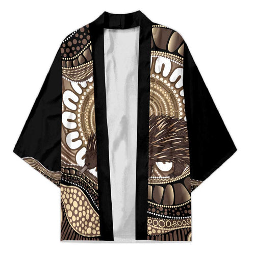Indigenous Echidna Australia Kimono Australian Aboriginal Art Proud