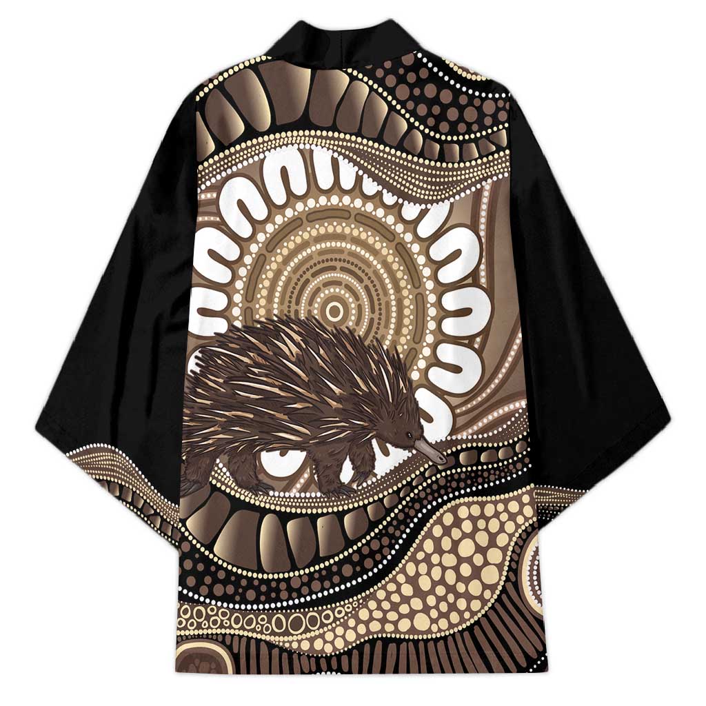 Indigenous Echidna Australia Kimono Australian Aboriginal Art Proud