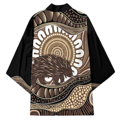 Indigenous Echidna Australia Kimono Australian Aboriginal Art Proud