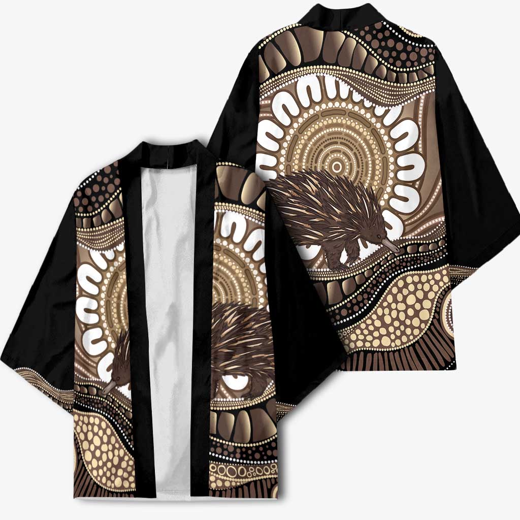 Indigenous Echidna Australia Kimono Australian Aboriginal Art Proud