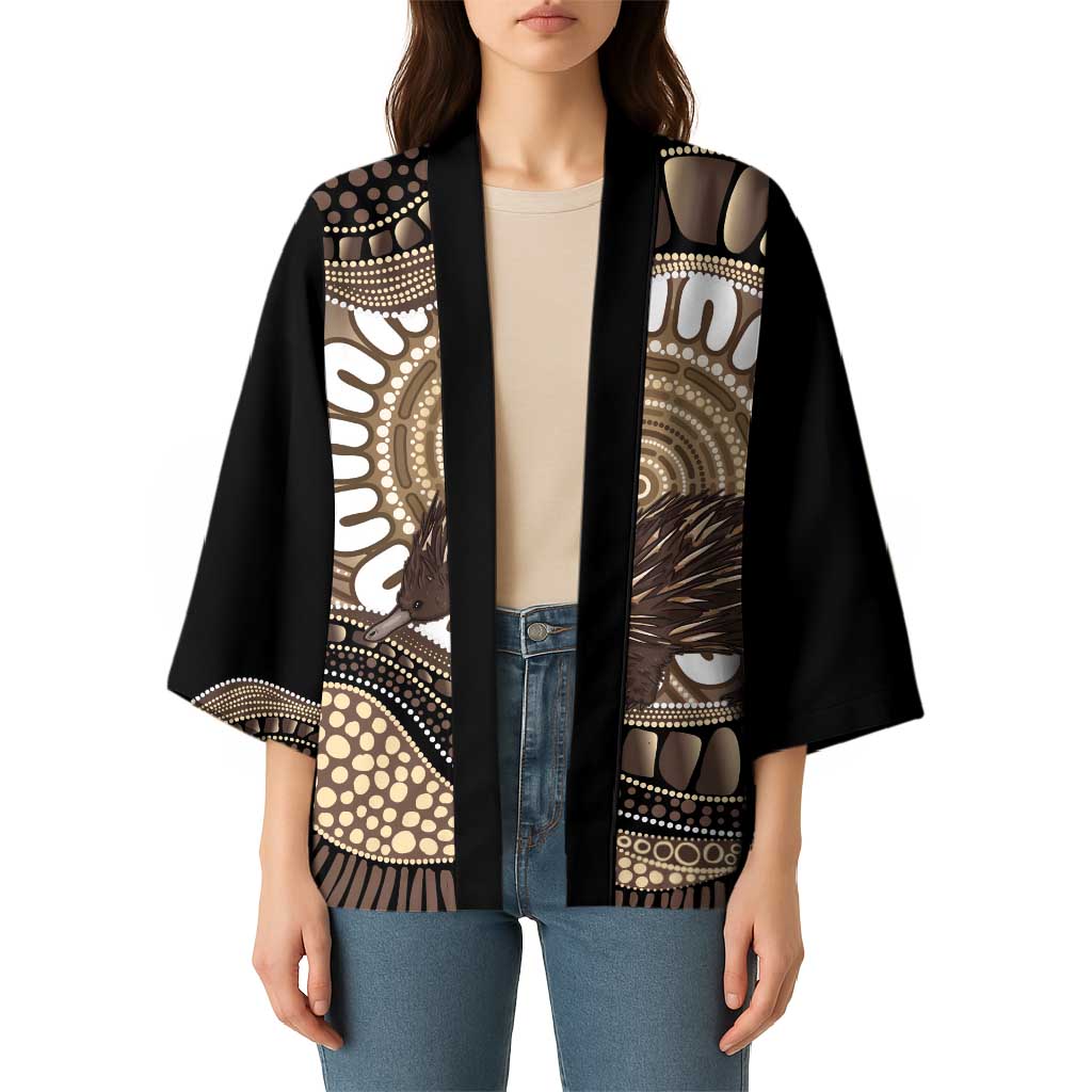 Indigenous Echidna Australia Kimono Australian Aboriginal Art Proud