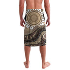 Indigenous Echidna Australia Lavalava Australian Aboriginal Art Proud
