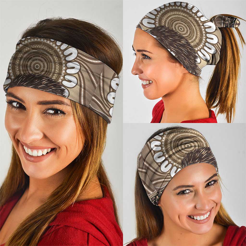 Indigenous Echidna Australia Neck Gaiter Australian Aboriginal Art Proud