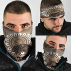 Indigenous Echidna Australia Neck Gaiter Australian Aboriginal Art Proud