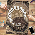 Indigenous Echidna Australia Puzzle Australian Aboriginal Art Proud