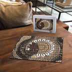 Indigenous Echidna Australia Puzzle Australian Aboriginal Art Proud