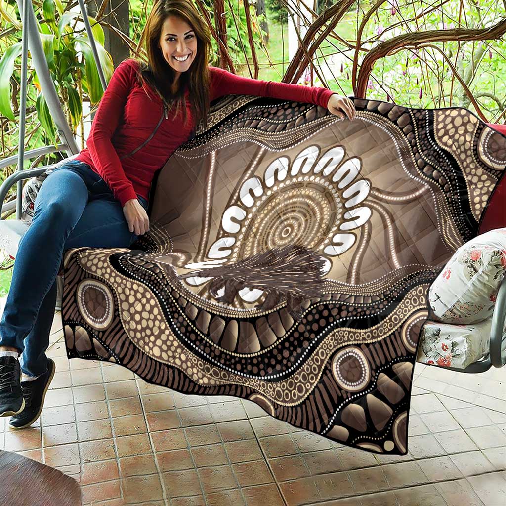 Indigenous Echidna Australia Quilt Australian Aboriginal Art Proud