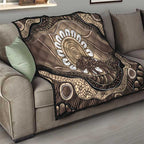 Indigenous Echidna Australia Quilt Australian Aboriginal Art Proud