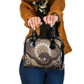 Indigenous Echidna Australia Shoulder Handbag Australian Aboriginal Art Proud
