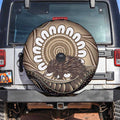 Indigenous Echidna Australia Spare Tire Cover Australian Aboriginal Art Proud