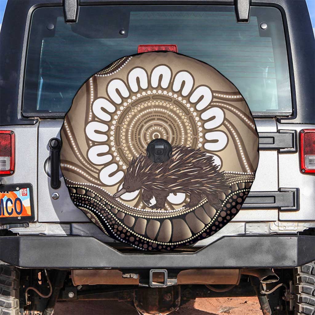 Indigenous Echidna Australia Spare Tire Cover Australian Aboriginal Art Proud