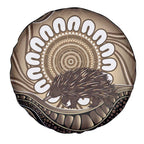 Indigenous Echidna Australia Spare Tire Cover Australian Aboriginal Art Proud