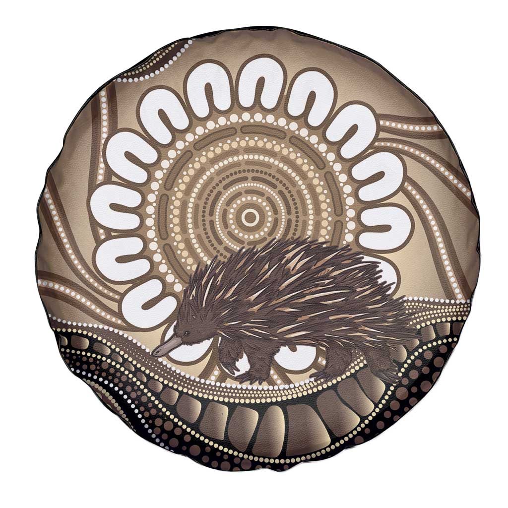 Indigenous Echidna Australia Spare Tire Cover Australian Aboriginal Art Proud