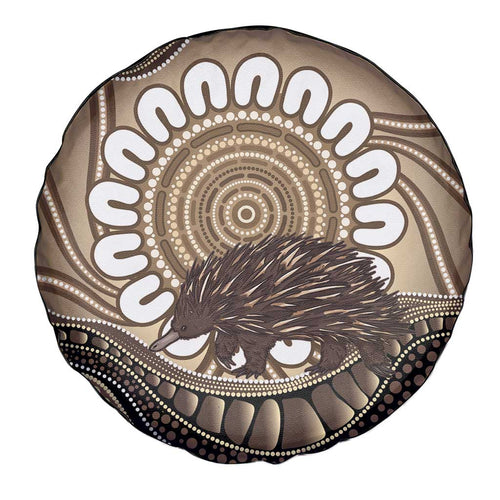 Indigenous Echidna Australia Spare Tire Cover Australian Aboriginal Art Proud