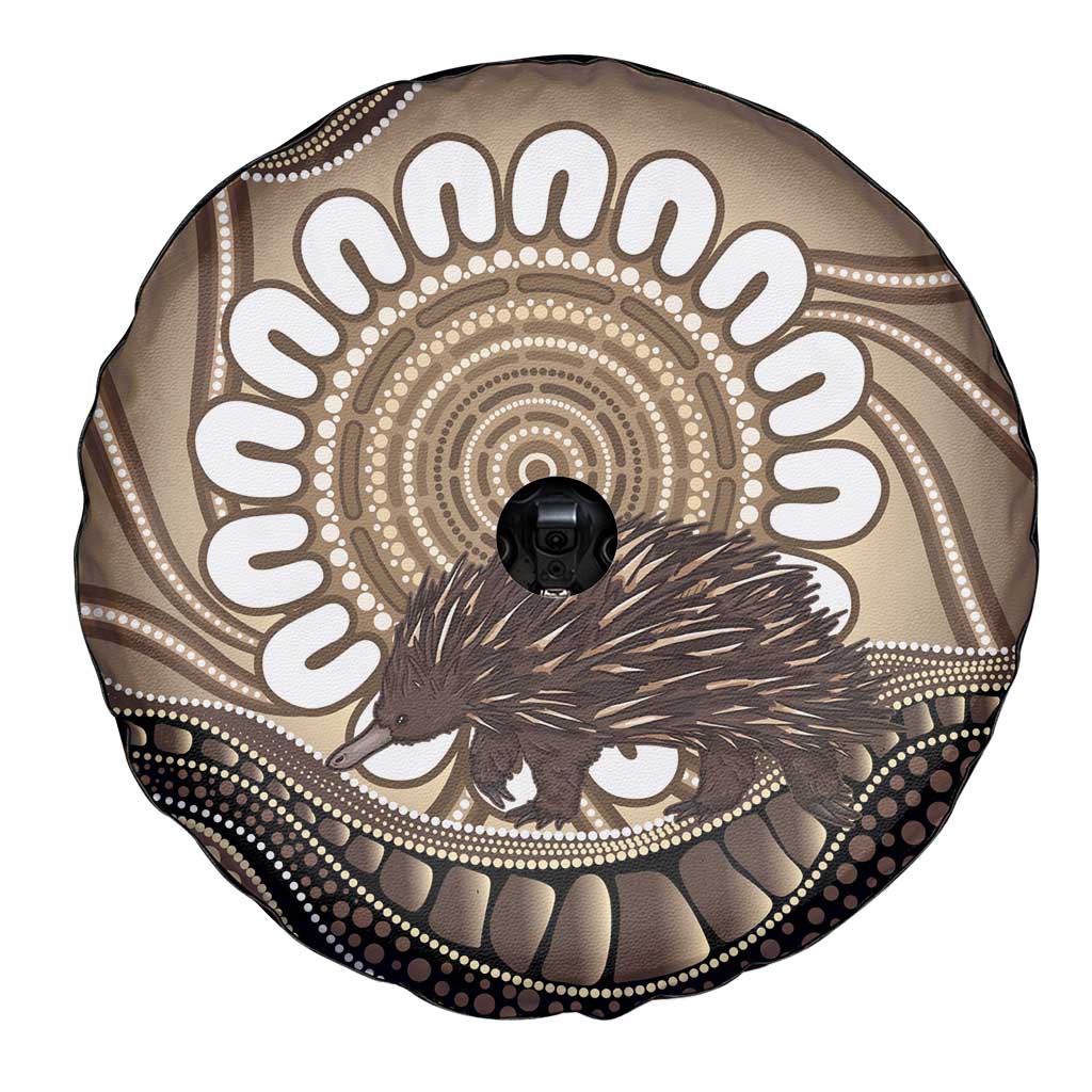 Indigenous Echidna Australia Spare Tire Cover Australian Aboriginal Art Proud