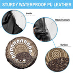 Indigenous Echidna Australia Spare Tire Cover Australian Aboriginal Art Proud