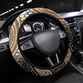 Indigenous Echidna Australia Steering Wheel Cover Australian Aboriginal Art Proud