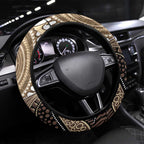 Indigenous Echidna Australia Steering Wheel Cover Australian Aboriginal Art Proud