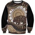 Indigenous Echidna Australia Sweatshirt Australian Aboriginal Art Proud