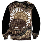 Indigenous Echidna Australia Sweatshirt Australian Aboriginal Art Proud