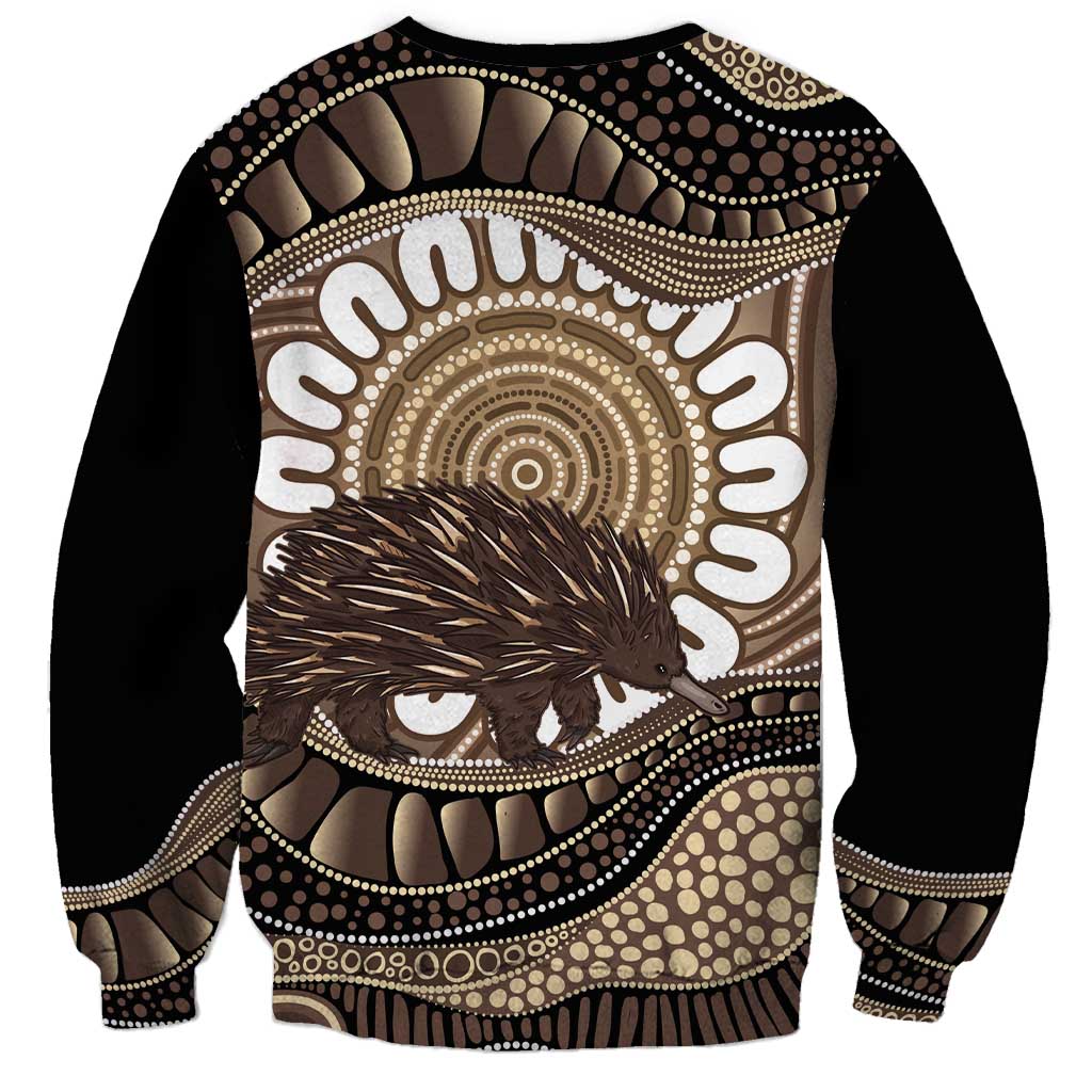 Indigenous Echidna Australia Sweatshirt Australian Aboriginal Art Proud