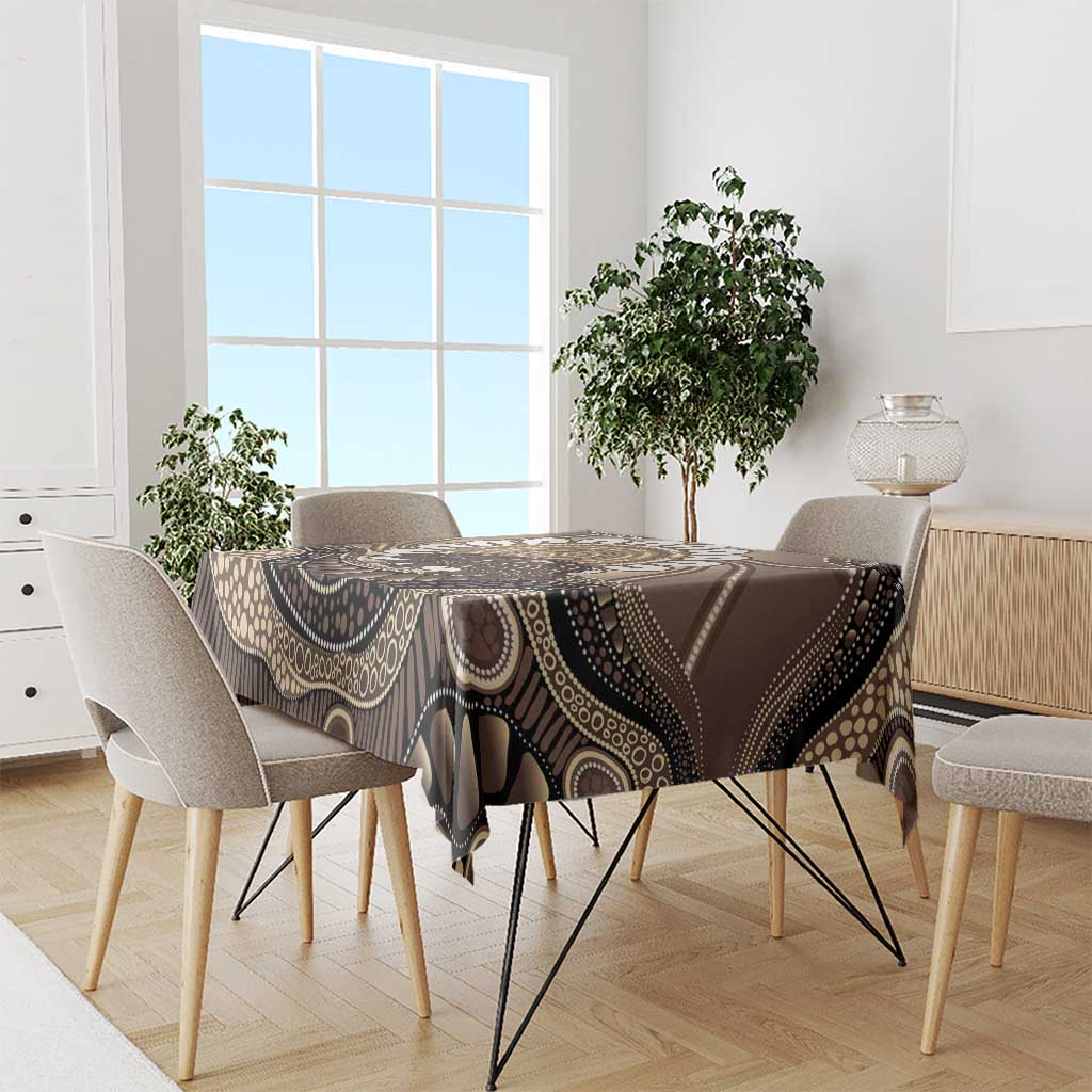 Indigenous Echidna Australia Tablecloth Australian Aboriginal Art Proud