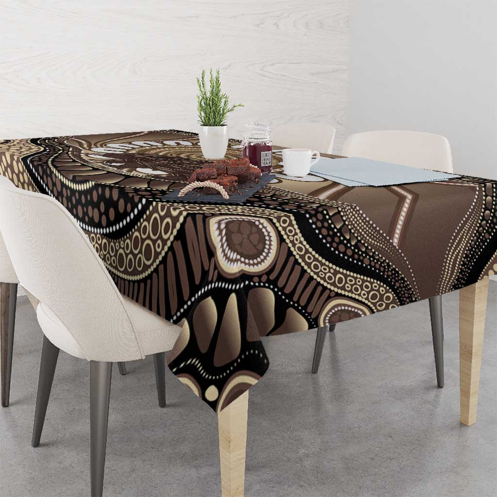 Indigenous Echidna Australia Tablecloth Australian Aboriginal Art Proud