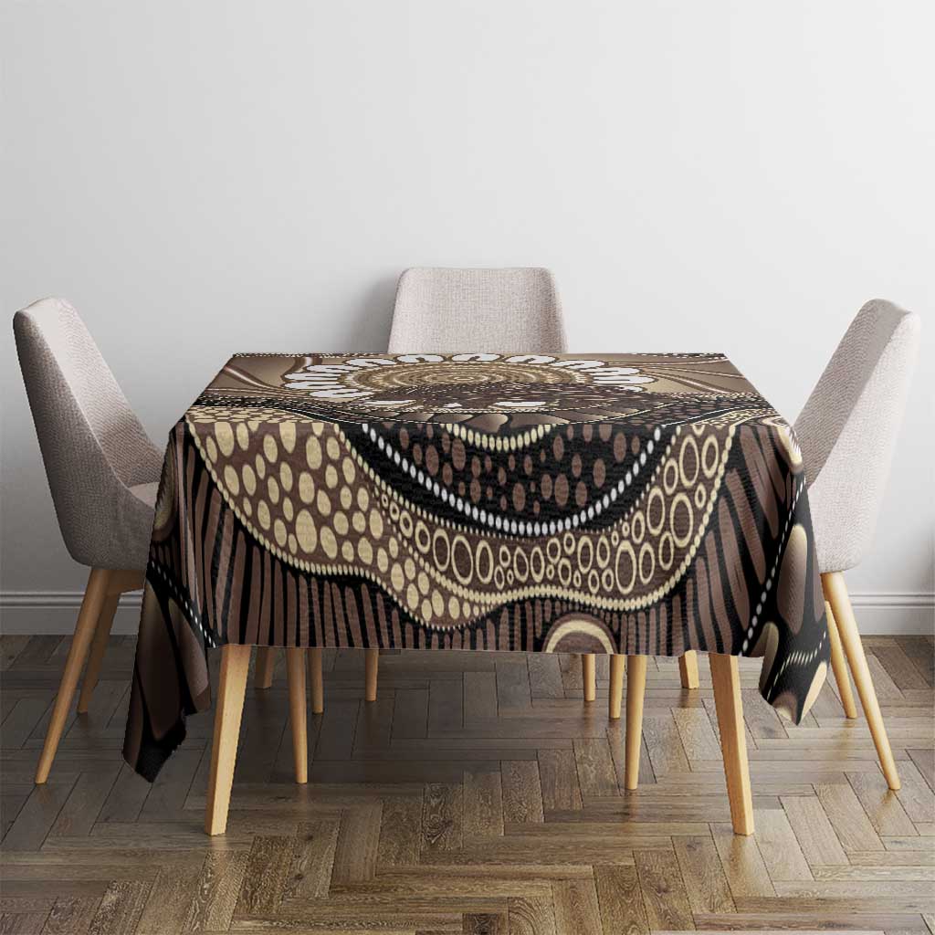 Indigenous Echidna Australia Tablecloth Australian Aboriginal Art Proud