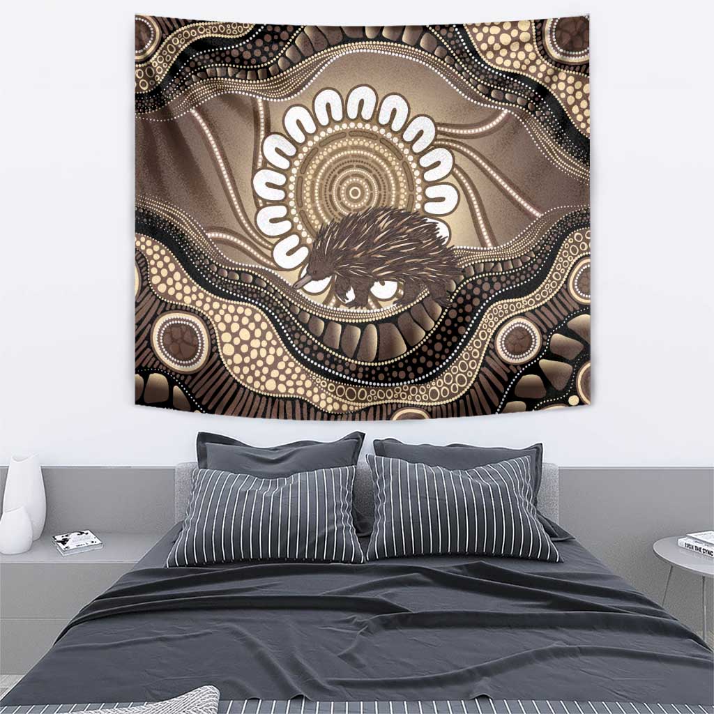 Indigenous Echidna Australia Tapestry Australian Aboriginal Art Proud