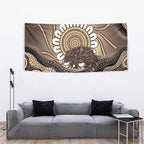 Indigenous Echidna Australia Tapestry Australian Aboriginal Art Proud
