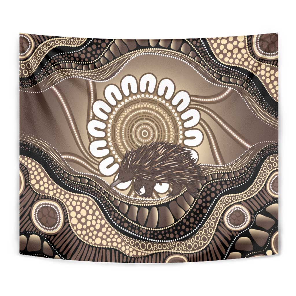Indigenous Echidna Australia Tapestry Australian Aboriginal Art Proud