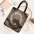 Indigenous Echidna Australia Tote Bag Australian Aboriginal Art Proud