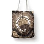 Indigenous Echidna Australia Tote Bag Australian Aboriginal Art Proud