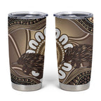 Indigenous Echidna Australia Tumbler Cup Australian Aboriginal Art Proud