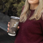 Indigenous Echidna Australia Tumbler Cup Australian Aboriginal Art Proud