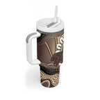 Indigenous Echidna Australia Tumbler With Handle Australian Aboriginal Art Proud