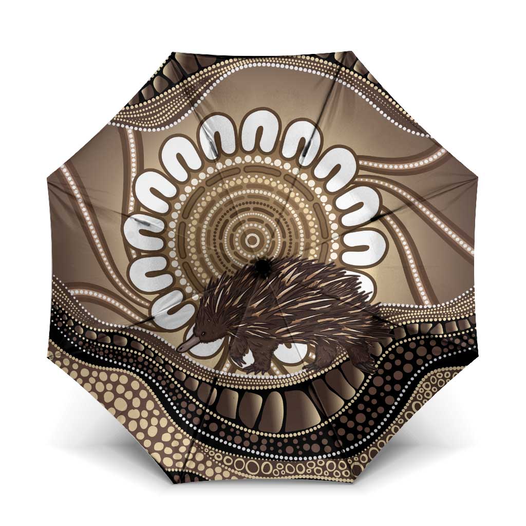 Indigenous Echidna Australia Umbrella Australian Aboriginal Art Proud