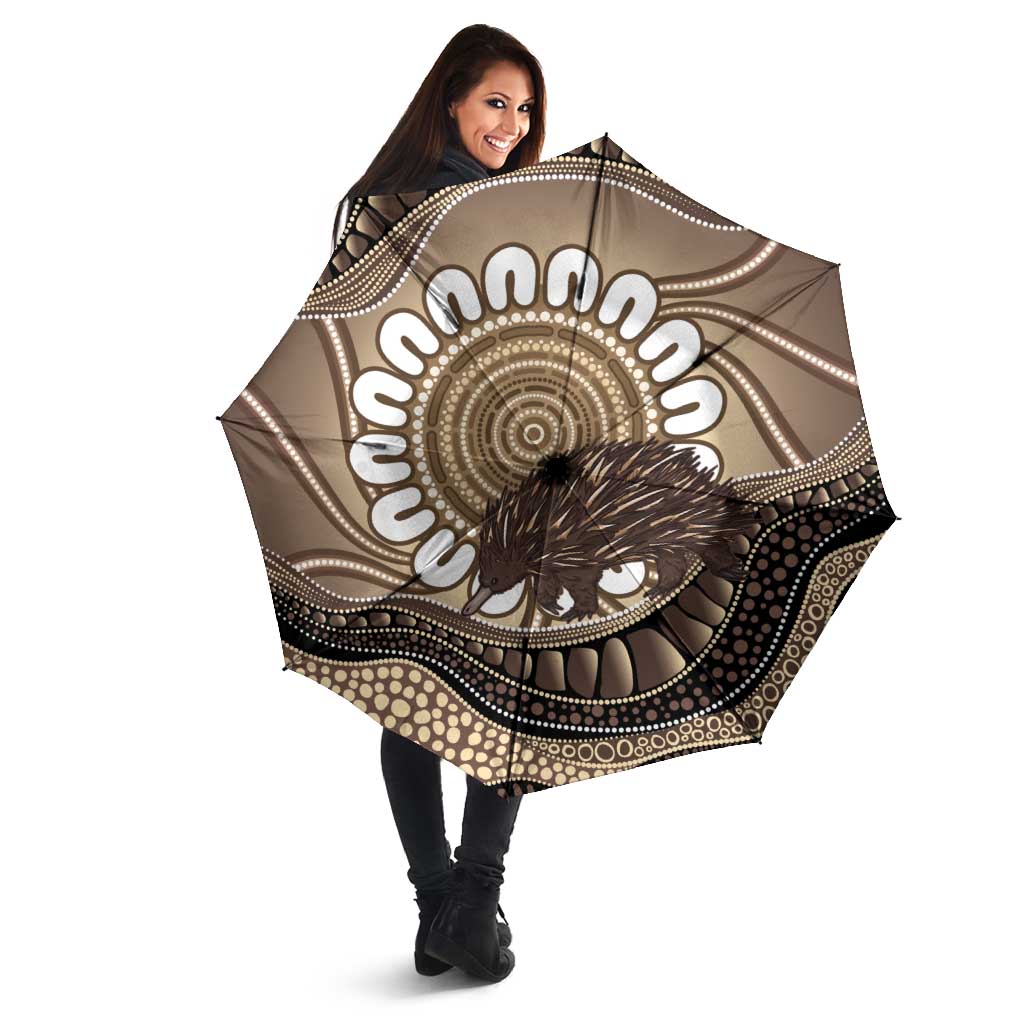 Indigenous Echidna Australia Umbrella Australian Aboriginal Art Proud
