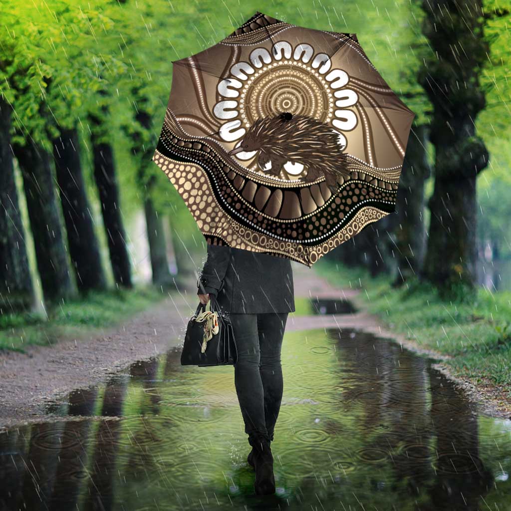 Indigenous Echidna Australia Umbrella Australian Aboriginal Art Proud